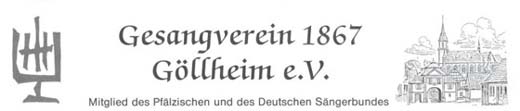 Das Logo vom Gesangverein Göllheim