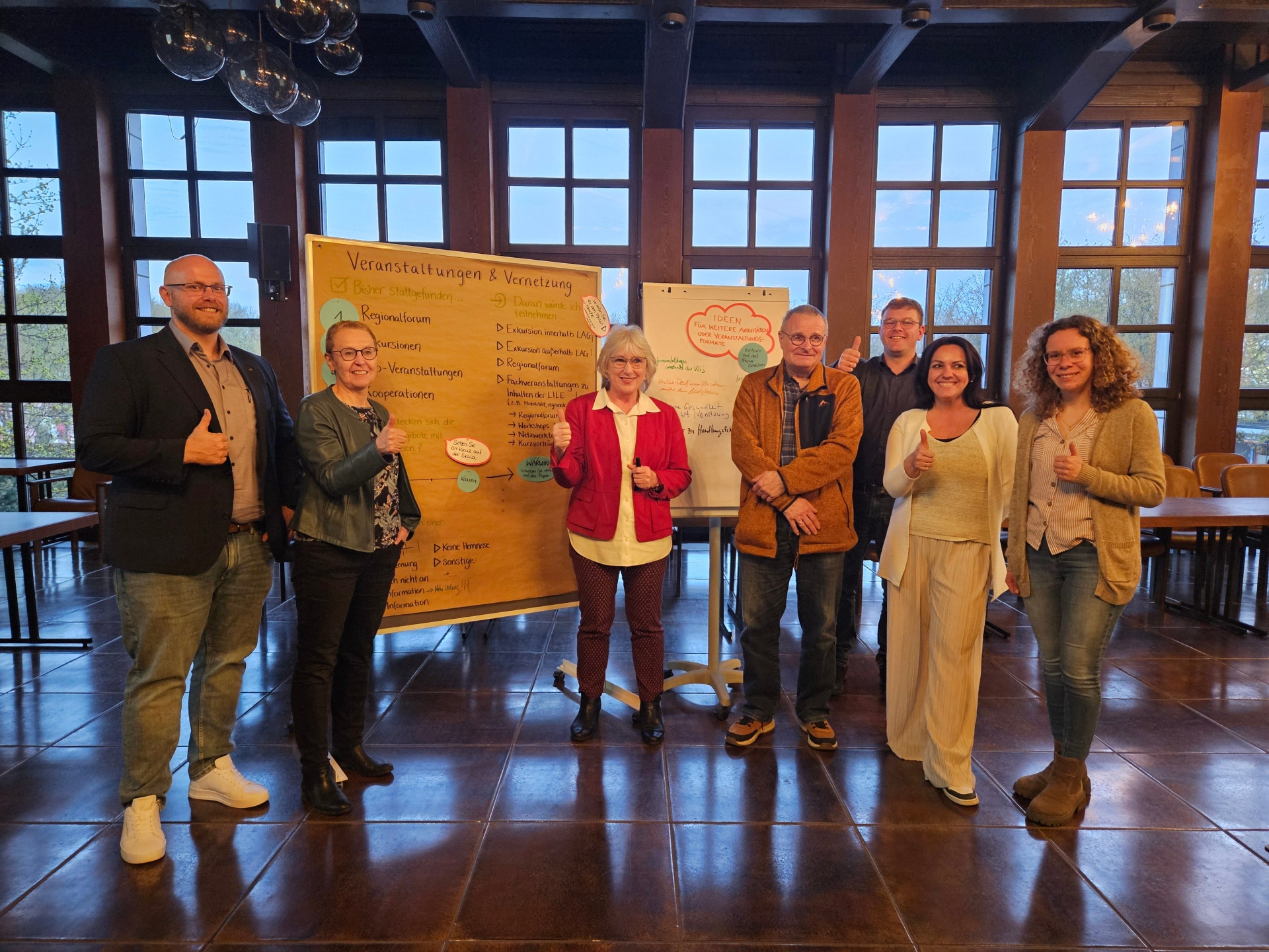 Vorstandssitzung und die Mitgliederversammlung der Lokalen Aktionsgruppe (LAG) Donnersberger und Lautrer Land e.V. in der Kreisverwaltung des Donnersbergkreises