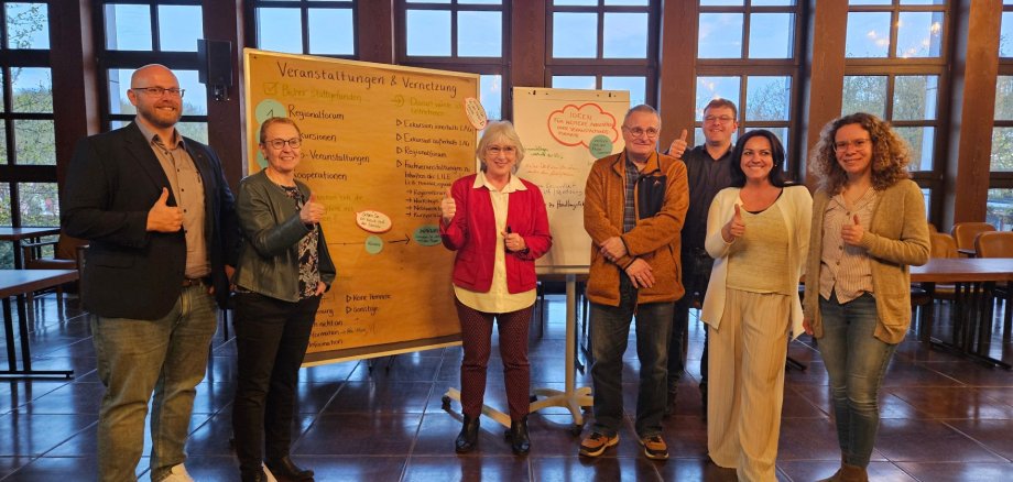 Vorstandssitzung und die Mitgliederversammlung der Lokalen Aktionsgruppe (LAG) Donnersberger und Lautrer Land e.V. in der Kreisverwaltung des Donnersbergkreises