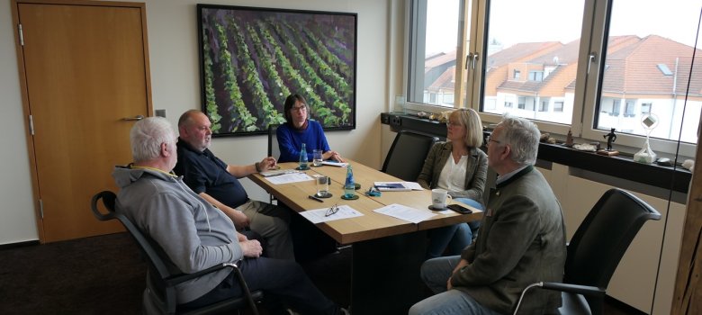 VdK mit Landrat bei einer Besprechung