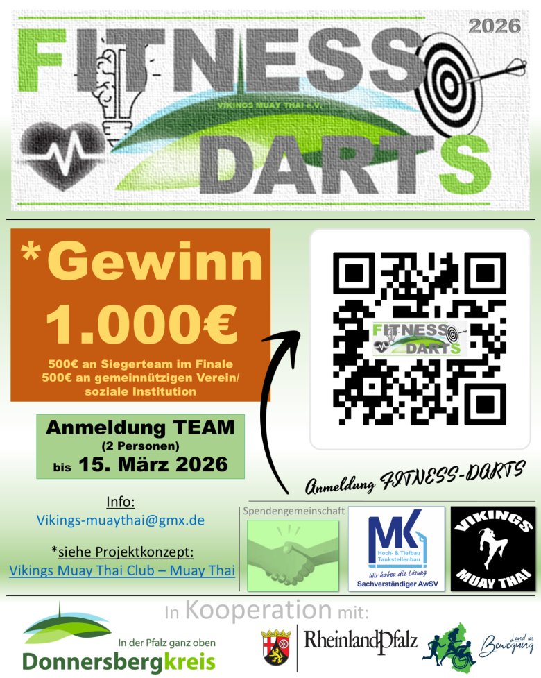 Fitness-Darts Plakat Fitness-Darts Plakat
