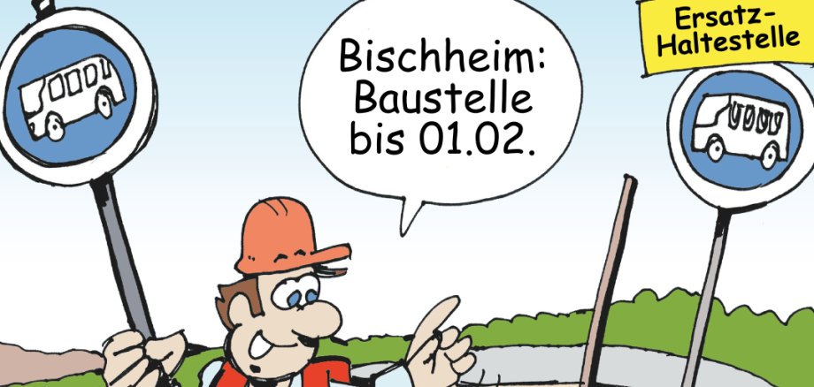 Ersatzhaltestelle Bischheim Ersatzhaltestelle Bischheim
