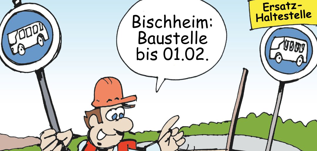 Ersatzhaltestelle Bischheim Ersatzhaltestelle Bischheim