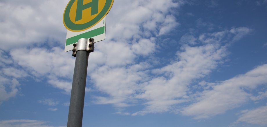 Bushaltestellenschild Bushaltestellenschild