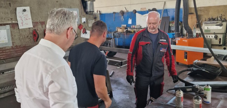 Betriebsbesuch Fischer Fahrzeugbau