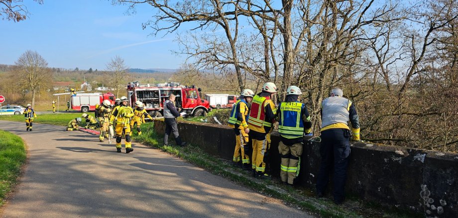 Rettungsübung Zellertalbahn (2) Rettungsübung Zellertalbahn