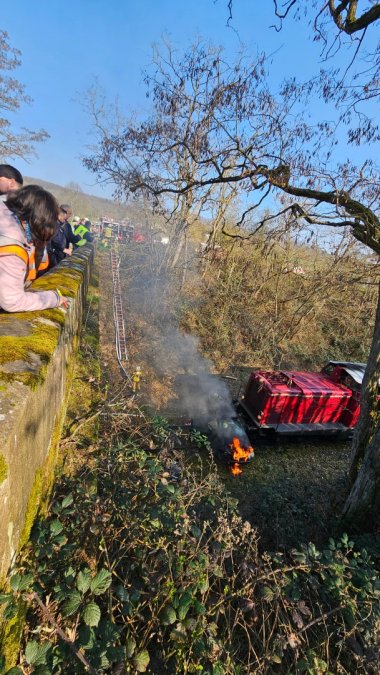 Rettungsübung Zellertalbahn Rettungsübung Zellertalbahn