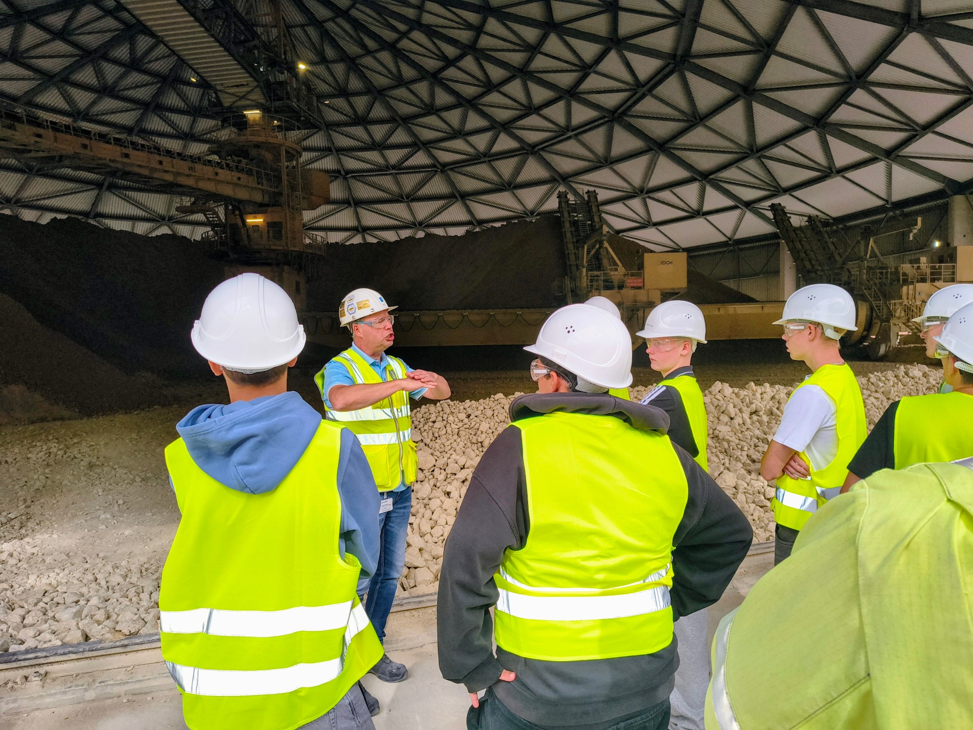 Job Aktiv Besuch bei Dyckerhoff