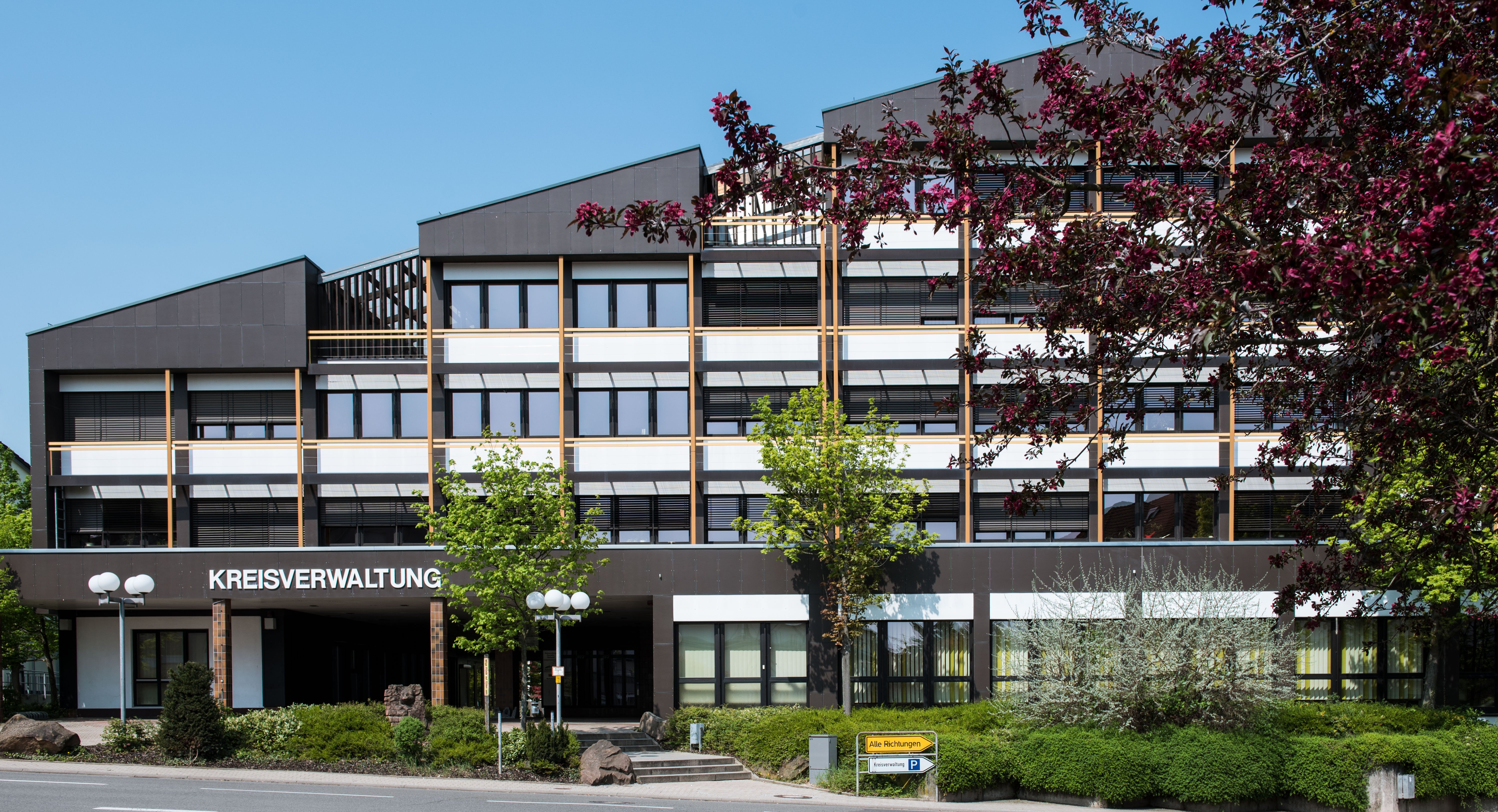 Das Kreishaus in Kirchheimbolanden