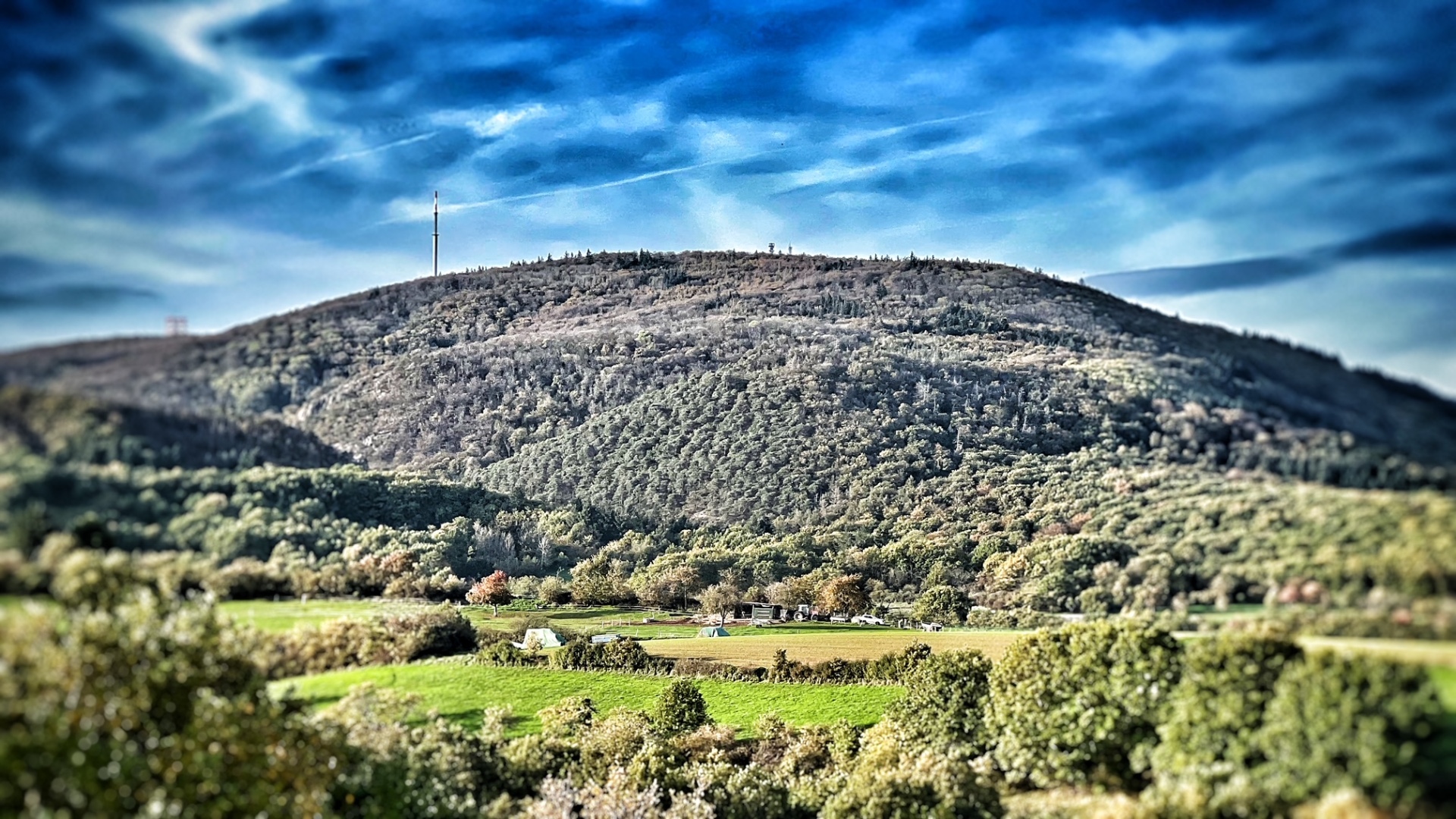 Blick auf den Donnersberg