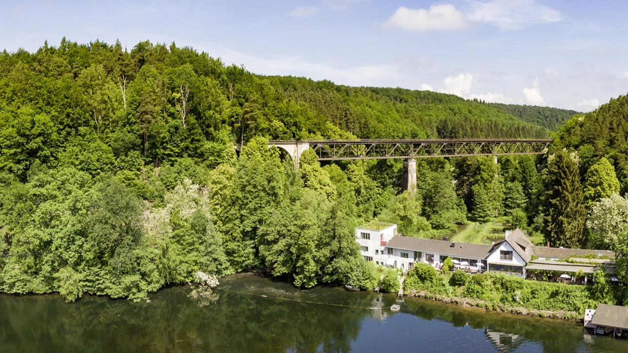 Eiswoog und Eiswoogbrücke Blick auf den Eiswoog und die Eiswoogbrücke