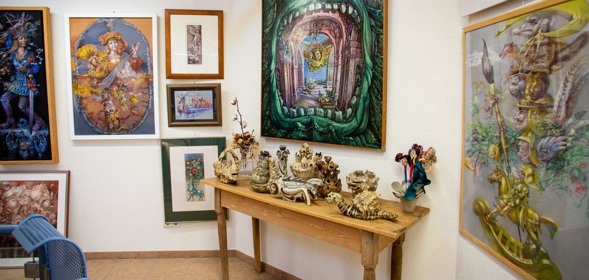 Blick ins Hoormann-Haus Blick ins Hoormann-Haus