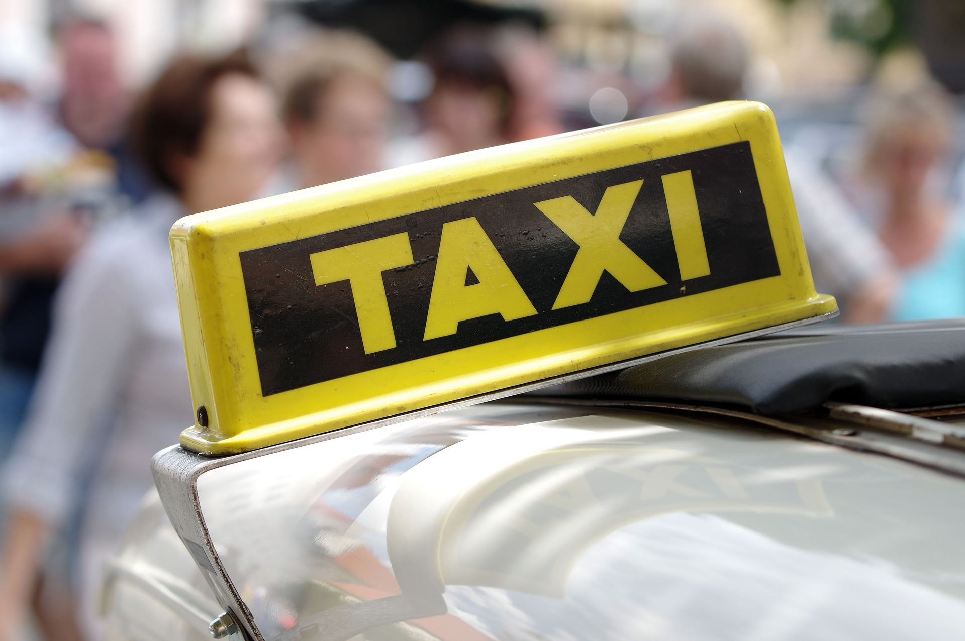 Schild Taxi
