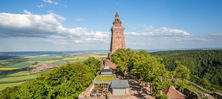 Aufnahme des Kyffhäuser Denkmal.