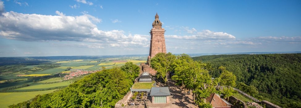 Aufnahme des Kyffhäuser Denkmal.